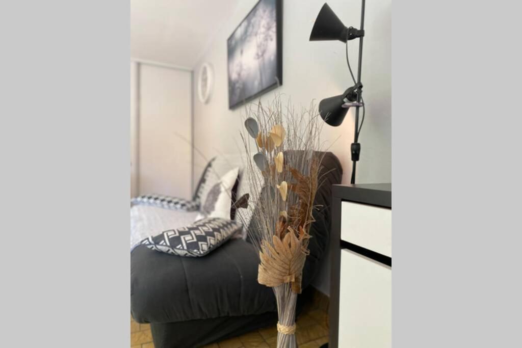 Apartamento T2 ensoleillé. Terrasse, jardin commun, vue, parking. Cauterets Exterior foto